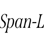 Span Condensed