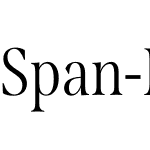 Span Condensed
