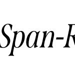 Span Condensed