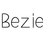 BezierHandThinFormalMedium