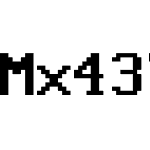 Mx437 IBM VGA 9x16