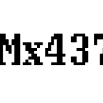 Mx437 ToshibaTxL1 8x16