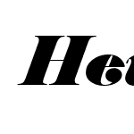 HeraBig-BlackItalic