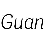 GuanabaraSans-ExtraLightItalic