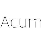 Acumen Thin