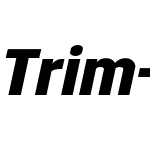 Trim