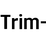 Trim