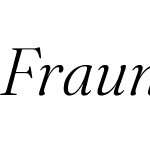 Fraunces 72pt