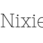 Nixie One