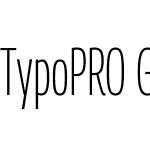 TypoPRO Georama Extra-Condensed