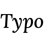 TypoPRO Lora