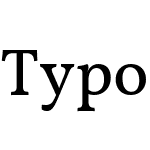 TypoPRO Vollkorn