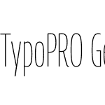 TypoPRO Georama Extra-Condensed