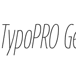 TypoPRO Georama Extra-Condensed