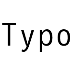 TypoPRO League Mono