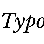 TypoPRO NX Baskerville