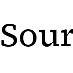 Source Serif 4 Caption