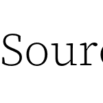 Source Serif 4 SmText