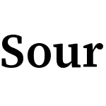 Source Serif 4 SmText