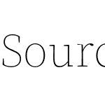 Source Serif 4 Subhead