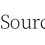 Source Serif 4 Subhead