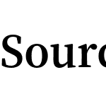 Source Serif 4 Subhead