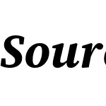 Source Serif 4 SmText