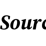 Source Serif 4 Subhead