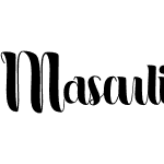 Masculine Personal Use