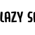 Lazy Sans