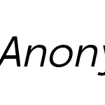 AnonymousPro Nerd Font