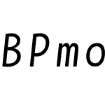 BPmono Nerd Font