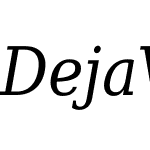 DejaVuSerifCondensed Nerd Font