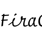 FiraCodeiScript Nerd Font