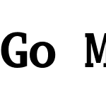 GoMono Nerd Font