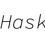 Hasklig Nerd Font