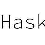 Hasklig Nerd Font