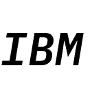 IBMPlexMono Nerd Font