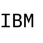 IBMPlexMono Nerd Font