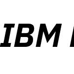 IBMPlexSans Nerd Font