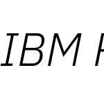 IBMPlexSans Nerd Font