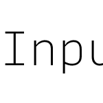 Input Mono