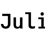 JuliaMono Nerd Font