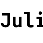 JuliaMono Nerd Font