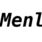 Menlo Nerd Font