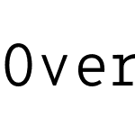 OverpassMono Nerd Font