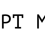 PTMono Nerd Font