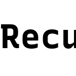 RecursiveMonoLnrSt Nerd Font