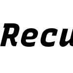 RecursiveMonoLnrSt Nerd Font