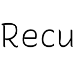 RecursiveSansCslSt Nerd Font